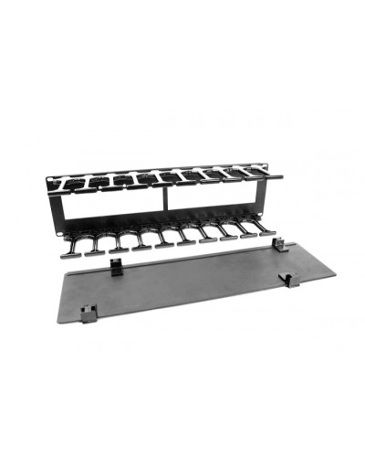 Органайзер кабельный горизонтальный 3U ЦМО (ГКО-П-3-9005) во Владивостоке Кабельные органайзеры Pintop.ru