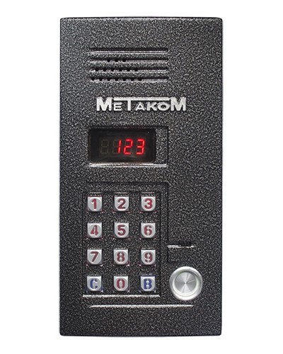 Блок вызова домофона Метаком MK2012-TM4E во Владивостоке Блоки вызова многоабонентные Pintop.ru