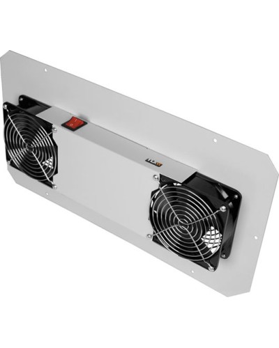 Панель вентиляционная с 2 вентиляторами TLK TLK-FAN2-GY во Владивостоке Вентиляторные модули Pintop.ru