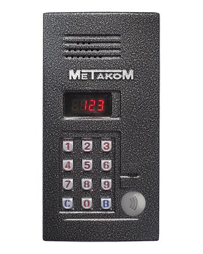 Блок вызова домофона Метаком MK2012-MFEN во Владивостоке Блоки вызова многоабонентные Pintop.ru