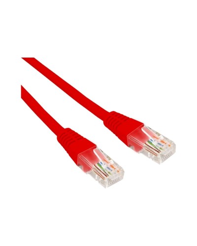 Патч-корд U/UTP, CAT 6, RJ45-RJ45, 26AWG, LSZH, красный, 0,3м REXANT 02-0293-03 во Владивостоке Патчкорды (медные) Pintop.ru
