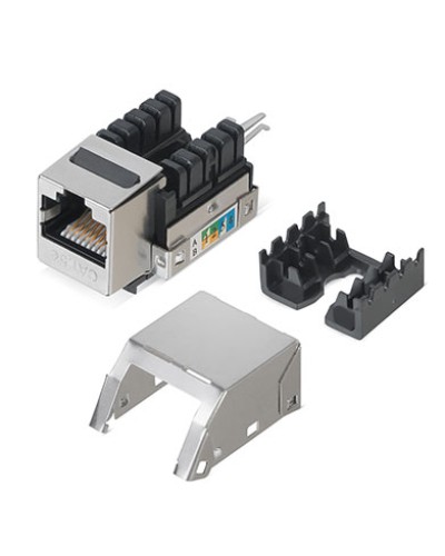 Вставка Cabeus KJ-RJ45-Cat.5E-SH-90 во Владивостоке Модули Keystone Pintop.ru