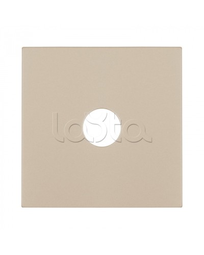 Накладка розетки TV (шампань) LK80 Экопласт (845106-1) во Владивостоке Розетки компьютерные и телефонные Pintop.ru