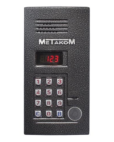 Блок вызова домофона Метаком MK2012-RFEVN во Владивостоке Блоки вызова многоабонентные Pintop.ru