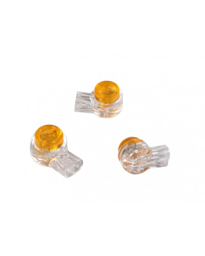 зажим соединительный скотч-лок, жила 0,4-0,7мм, (25 шт) Cabeus (KT1-UY) во Владивостоке Коннекторы и разъемы Pintop.ru