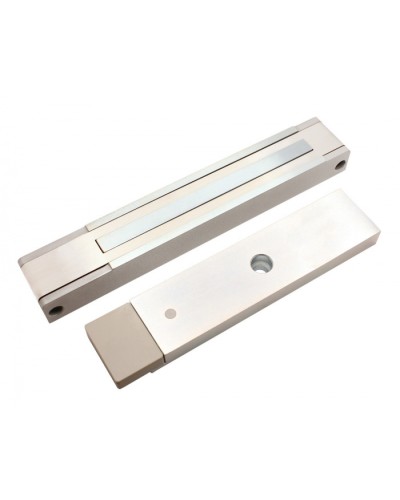 Электромагнитный замок с датчиком состояния двери ALeko ALM-300P (12В серый) во Владивостоке Электромагнитные замки Pintop.ru