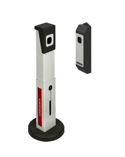 Комплект беспроводных фотоэлементов CARDDEX PR-01 (передатчик и приемник, навесной + стойка) во Владивостоке Запчасти для шлагбаумов и автоматики Pintop.ru