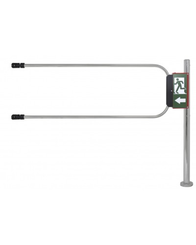 Smartec ST-GR014EC-CR - Калитка аварийного выхода с электромагнитом, хромированная, в комплекте стойка 1000 х D50 мм и створка 1400 х D25 мм. во Владивостоке Калитки Pintop.ru