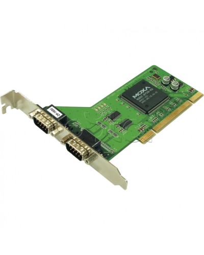 2-портовая плата RS-232 для шины Universal PCI Moxa CP-102U во Владивостоке Сетевые карты Pintop.ru