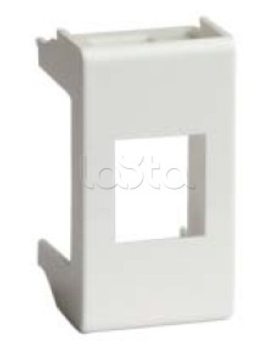 Адаптер для информационных разъемов AVAYA-SYSTIMAX, «Viva», 1 мод., белый DKC 45006 во Владивостоке Аксессуары для стоек и шкафов Pintop.ru