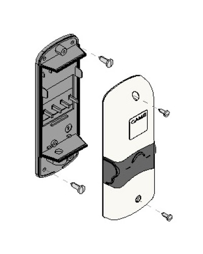 Корпус передатчика DIW01 DIW03 DB Came 119RIR257 во Владивостоке Запчасти для шлагбаумов и автоматики Pintop.ru