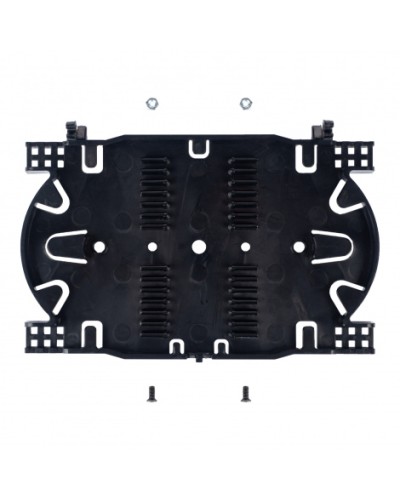 Сплайс-кассета на 24 соединения, черный Datarex DR-543005 во Владивостоке Держатели, клипсы, скобы Pintop.ru