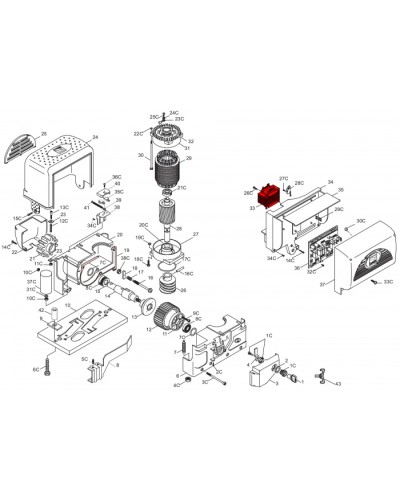 Конденсатор 9 мкФ с гибкими выводами Came 119RIR304 во Владивостоке Запчасти для шлагбаумов и автоматики Pintop.ru