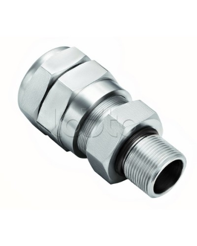 Кабельный ввод для бронированного кабеля с уплотнением внутренней оболочки кабеля резьбой G1/2, внешним диаметром кабеля D= 8-12мм и проходным диаметром кабеля d= 4-8 мм Спектрон КВБ-12/8-М-G1/2 во Владивостоке Аксессуары для кабель-канала Pintop.ru