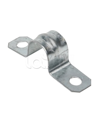 Скоба металлическая двухлапковая d14-15 мм (100 шт) EKF PROxima (sm-2-14-15) во Владивостоке Держатели, клипсы, скобы Pintop.ru