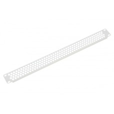 Фальшпанель в шкаф 19" 1U перфорированная ЦМО ФП-1.4-9005