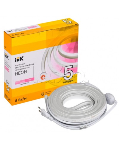 Комплект DIY (2835P120-8-IP65-220В 5м + др.) IEK (LSR5-P-120-65-2-05-S0) во Владивостоке Источники света(Лампы) Pintop.ru