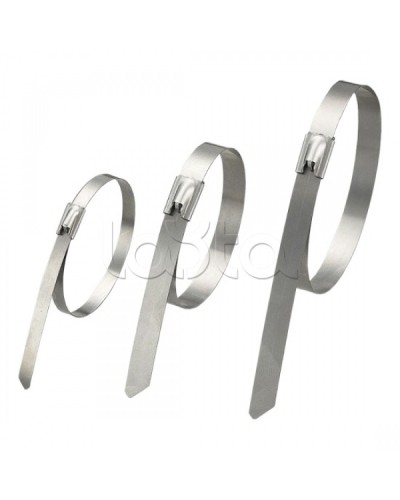 Стяжка неразъемная стальная 350x4.6x0.3 Cabeus MTL-350 во Владивостоке Стяжки-хомуты Pintop.ru