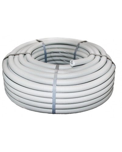 Труба гофр. ПВХ с протяжкой d25 мм (50 м) серая EKF-Plast (tg-z-25) во Владивостоке Труба гофрированная Pintop.ru