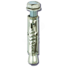 Анкер металлический с болтом М6 8x80 (60 шт/уп) ПожТехКабель (862-004)