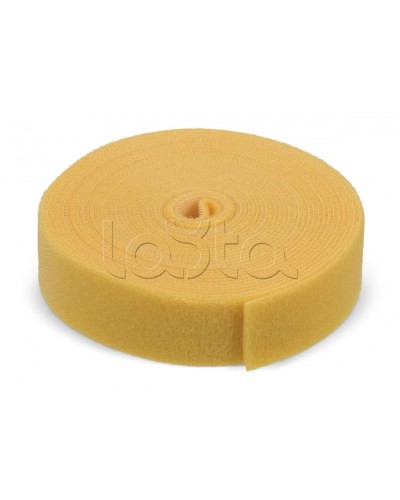 Лента (липучка) в рулоне Cabeus (ROL-5x25-YL) во Владивостоке Стяжки-хомуты Pintop.ru