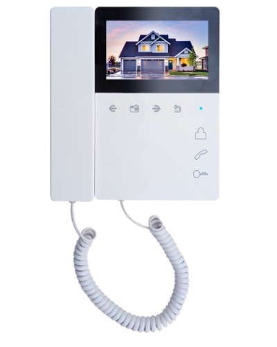 Монитор цветного видеодомофона Tantos Elly-S с трубкой VZ во Владивостоке Абонентские видеоустройства Pintop.ru