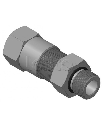 Кабельный ввод для бронированного кабеля с уплотнением внутренней оболочки кабеля резьбой G1/2, внешним диаметром кабеля Dm=14-18 мм и проходным диаметром кабеля d=8-12 мм Спектрон КВБ-18/12-Н-G1/2 во Владивостоке Аксессуары для кабель-канала Pintop.ru