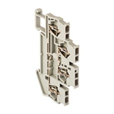 Колодка клеммная пружинная двойная JXB-ST-1.5 17.5А серая EKF PROxima (plc-jxb-st-1.5-4-2)