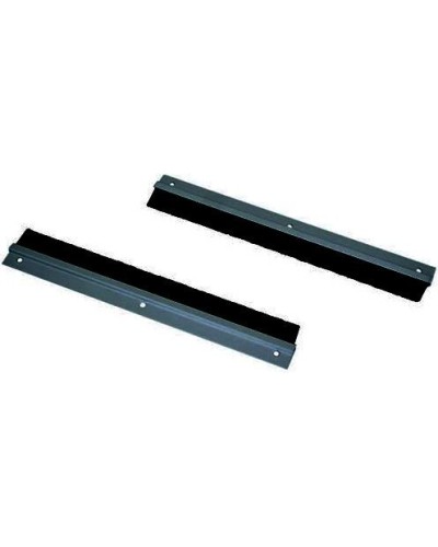 Ввод щеточный 19, 1U для настенных, напольных шкафов (черный) TLK-BRSH-1U-BK во Владивостоке Аксессуары для стоек и шкафов Pintop.ru