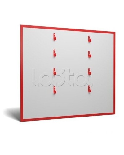 Щит пожарный открытый металлический с задней стенкой Я (без комплекта, 1210*1100) Ярпожинвест во Владивостоке Щиты пожарные Pintop.ru