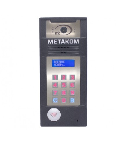 Многоабонентый антивандальный блок вызова со встроенной видеокамерой Метаком MК2018-TMRFGV во Владивостоке Блоки вызова многоабонентные Pintop.ru