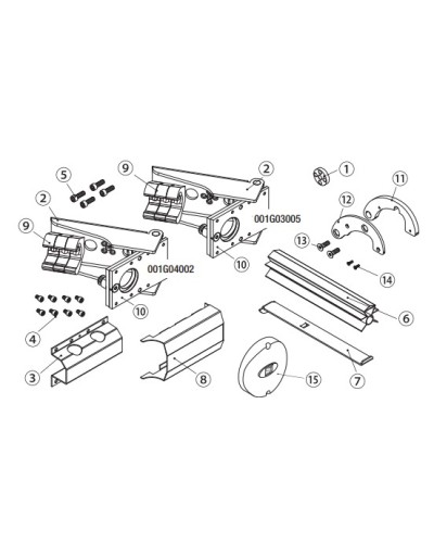 Крышка рычага FLEX Came 119RID186 во Владивостоке Запчасти для шлагбаумов и автоматики Pintop.ru