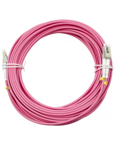 Шнур оптический duplex LC-LC 50/125 mm OM4 20м LSZH Cabeus FOP-50-OM4-LC-LC-20m во Владивостоке Патч-корды оптические Pintop.ru