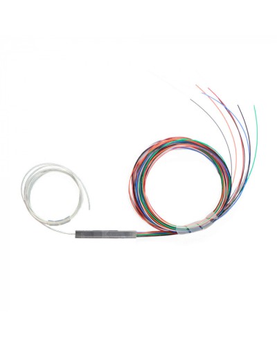 Разветвитель планарный 1х16 не оконц. 9/125 вывод 1.5м буфер 0.9 мм 1260/1650 Cabeus (FCT-PLC-1/16-9-1.5-0.9) во Владивостоке Оптические разветвители (сплиттеры) Pintop.ru