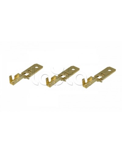 Клемма плоская 1-1.5 мм² (КП штекер - 6.3мм) (100шт/уп) REXANT 08-0911 во Владивостоке Клеммные колодки Pintop.ru