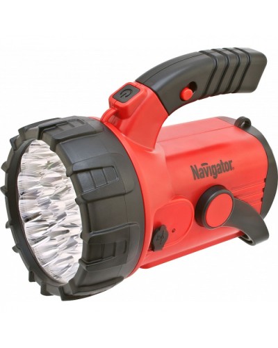 Фонарь Navigator 94 960 NPT-SP06-ACCU Прожект/кемп. 23+18+4LED, аккум.4В, 2Ач. во Владивостоке Источники света(Лампы) Pintop.ru