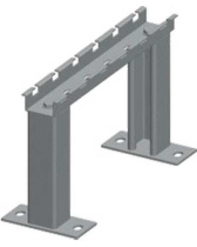 Рама напольная для лотка шириной 150мм LANMASTER LAN-MT-KR150-EZ во Владивостоке Аксессуары для лотков Pintop.ru