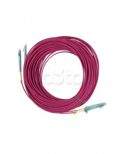 Патч-корд MM 50/125(OM4), LC-LC, duplex, 10G/40G, LSZH, 25 м Hyperline FC-D2-504-LC/PR-LC/PR-H-25M-LSZH-MG во Владивостоке Патч-корды оптические Pintop.ru