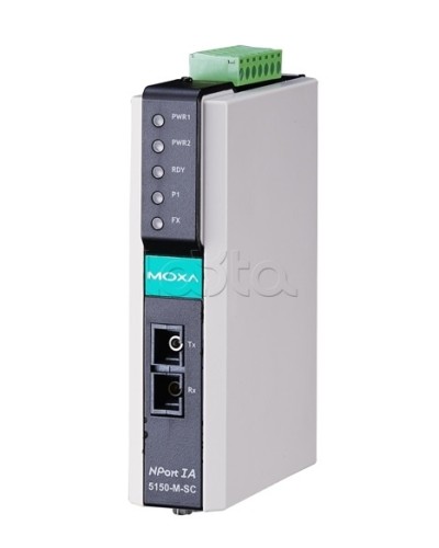 Сервер 1-портовый RS-232/422/485 в Ethernet Moxa NPort IA-5150-M-SC во Владивостоке Дополнительное оборудование для ОПС Pintop.ru