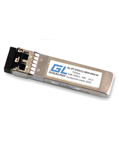 SFP+ модуль Gigalink GL-OT-ST05LC2-0850-0850-M во Владивостоке Модули SFP/XFP/GBIC Pintop.ru