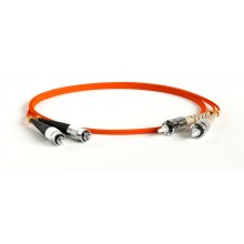 Патч-корд волоконно-оптический Hyperline FC-D2-50-FC/PR-ST/PR-H-10M-LSZH-OR