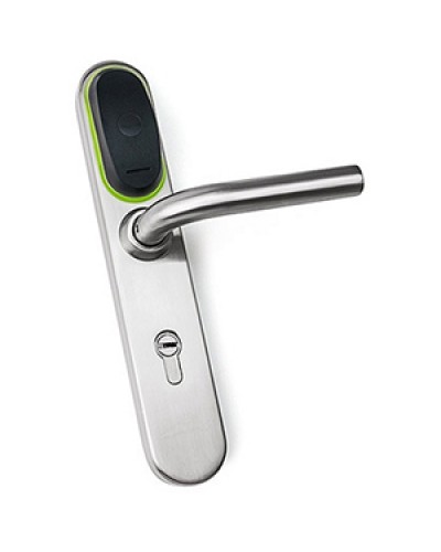 Замок электромеханический для двери IronLogic Eurolock EHT net (серебро) dd = 92 мм во Владивостоке Электромеханические замки Pintop.ru