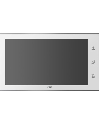 Монитор видеодомофона CTV-M4105AHD (белый) во Владивостоке Абонентские видеоустройства Pintop.ru
