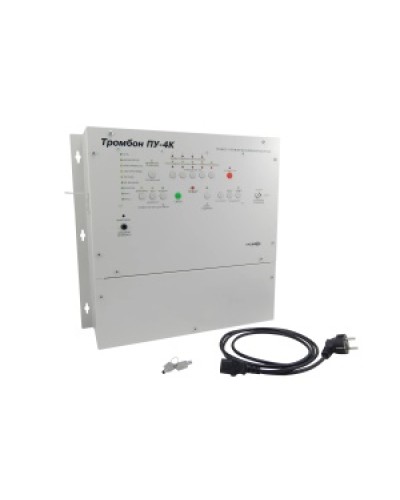 Прибор управления Тромбон ПУ-4К (200 Вт) во Владивостоке 19 оборудование (рэковое/стоечное) Тромбон Pintop.ru