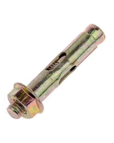 Анкерный болт с гайкой оцинкованный М6/8х85 (100 шт/уп) Промрукав (PR08.3122) во Владивостоке Крепеж Pintop.ru