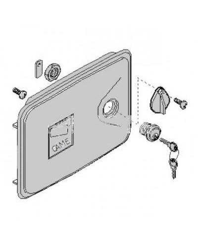 Дверца замка разблокировки FERNI Came 119RID136 во Владивостоке Запчасти для шлагбаумов и автоматики Pintop.ru