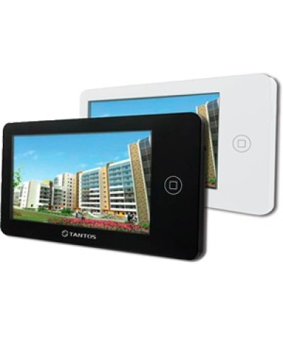 Монитор цветного видеодомофона адаптированный Tantos NEO (White) VZ во Владивостоке Абонентские видеоустройства Pintop.ru