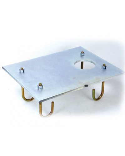 Пластина монтажная с анкерами для шлагбаума B680 H Faac 490139 во Владивостоке Запчасти для шлагбаумов и автоматики Pintop.ru