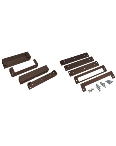 Комплект монтажный для замка ALM-700S с возможностью регулировки ALeko МК 700S-PS (коричневый) во Владивостоке Дополнительное оборудование для СКУД Pintop.ru