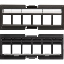 Вставка под кейстоны в модульную панель, экранированная, 6 портов, без шторок LANMASTER LAN-FRM-IN-6OK-SXX